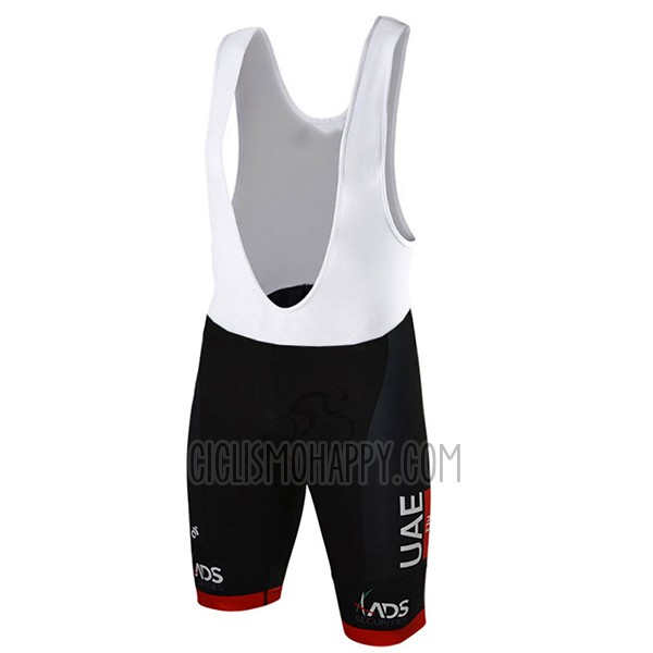 UCI World Champion UAE Cycling Jersey Bib Short 2017 Short Sleeve White
